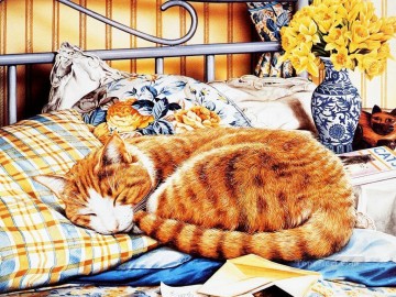動物 Painting - GT009 子猫